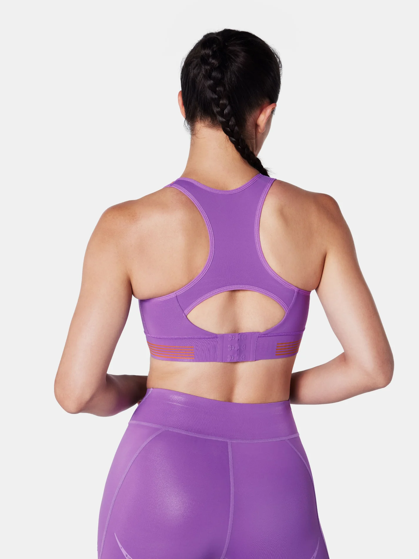Body Sculpt Glossy Leather Sports Bra, A-D Cups - Image 14