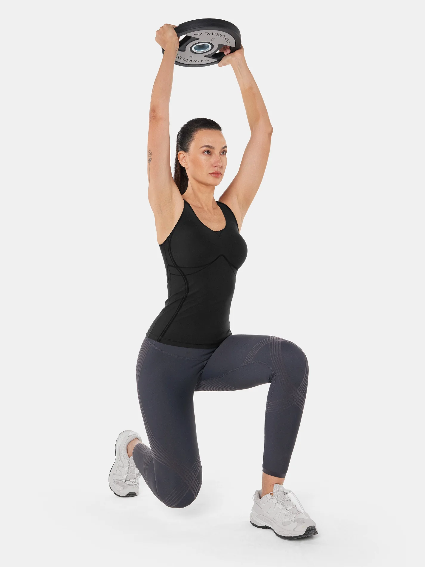 Body Sculpt Long Bra Tank, A-D Cups - Image 16