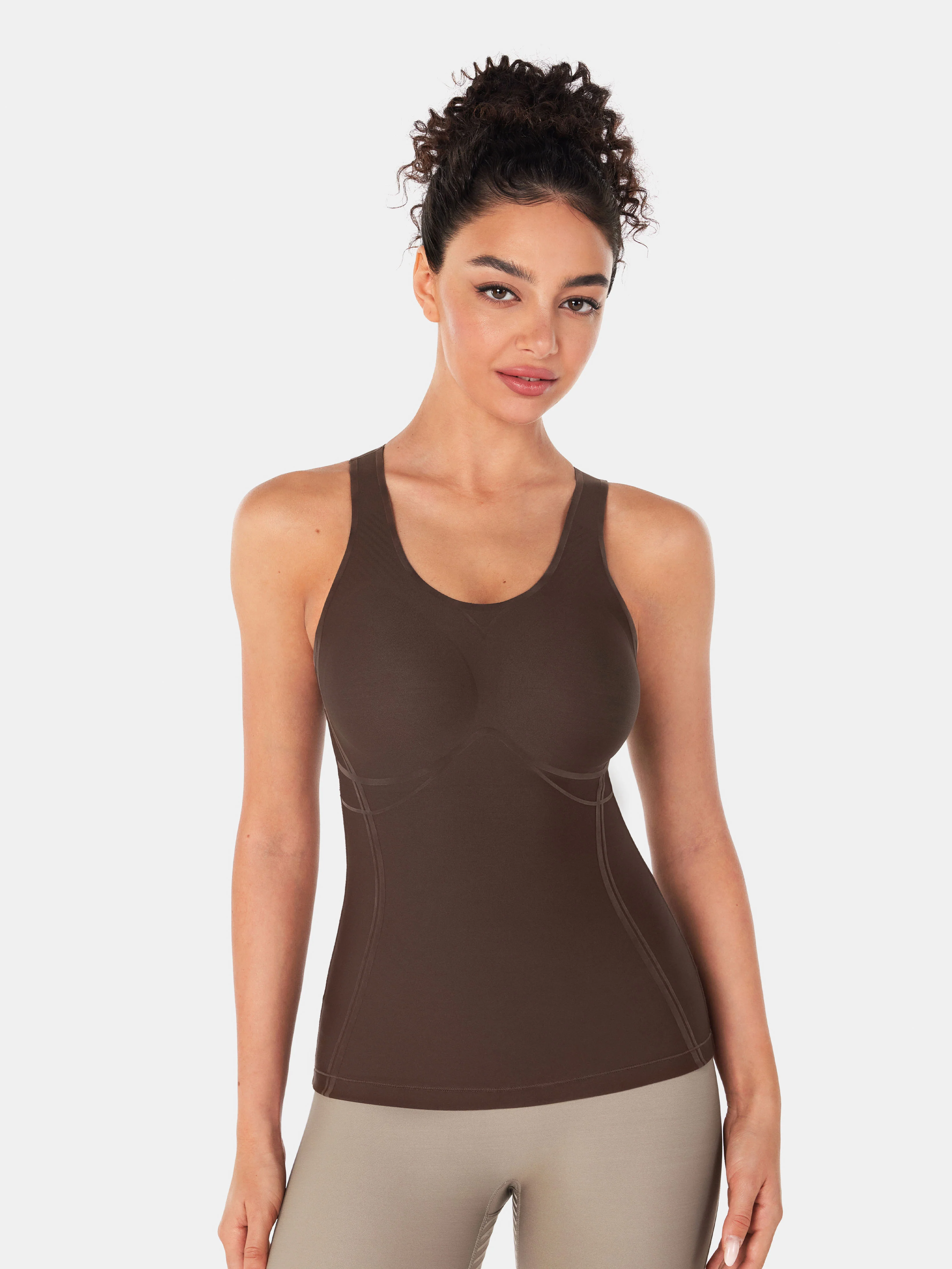 Body Sculpt Long Bra Tank, A-D Cups - Image 18