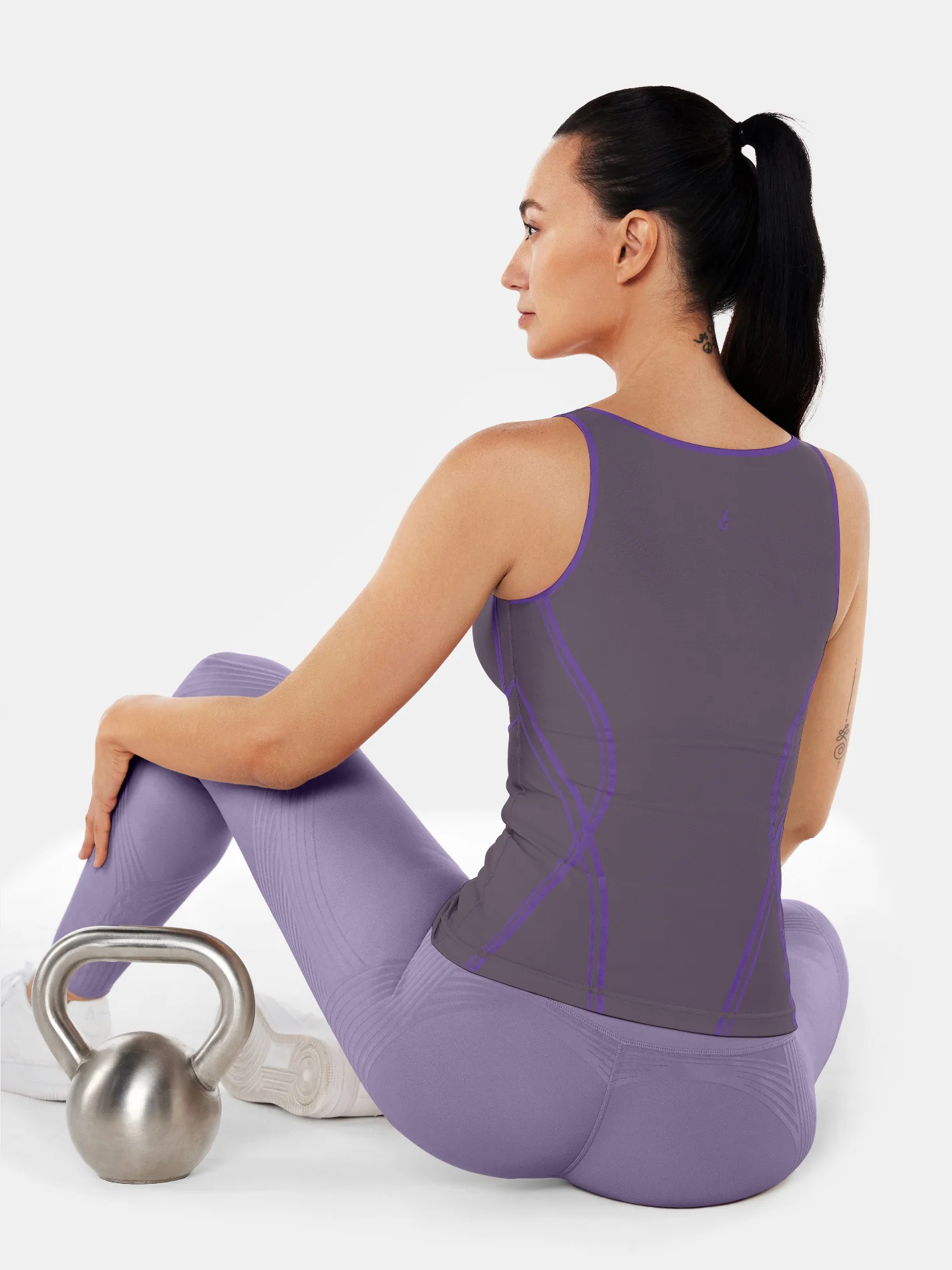Body Sculpt Long Bra Tank, A-D Cups - Image 19
