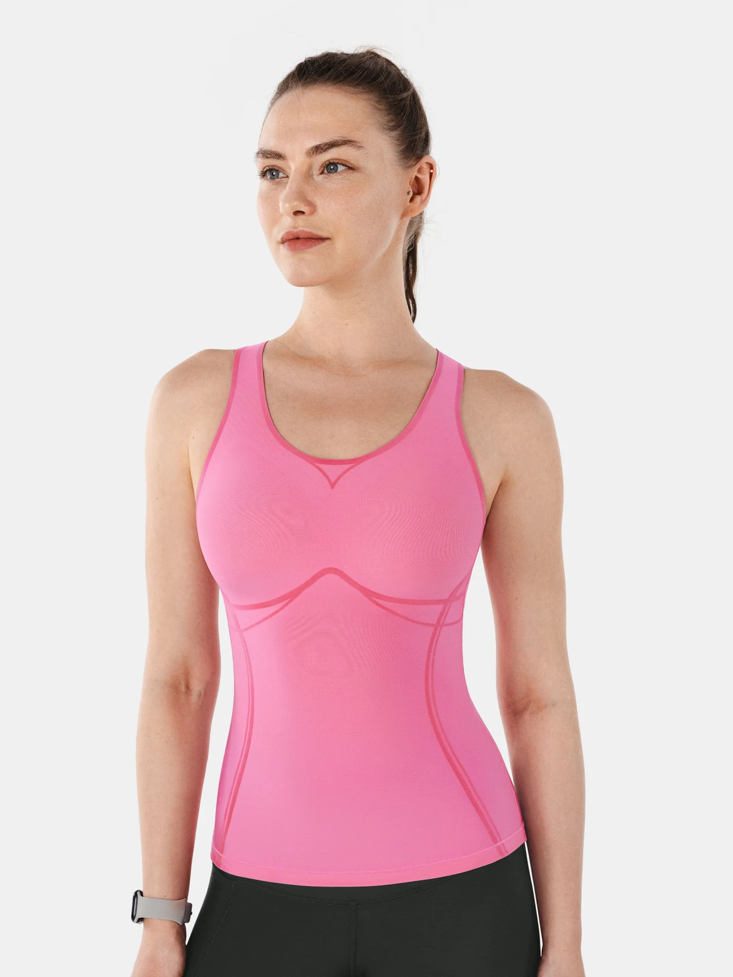Body Sculpt Long Bra Tank, A-D Cups - Image 29