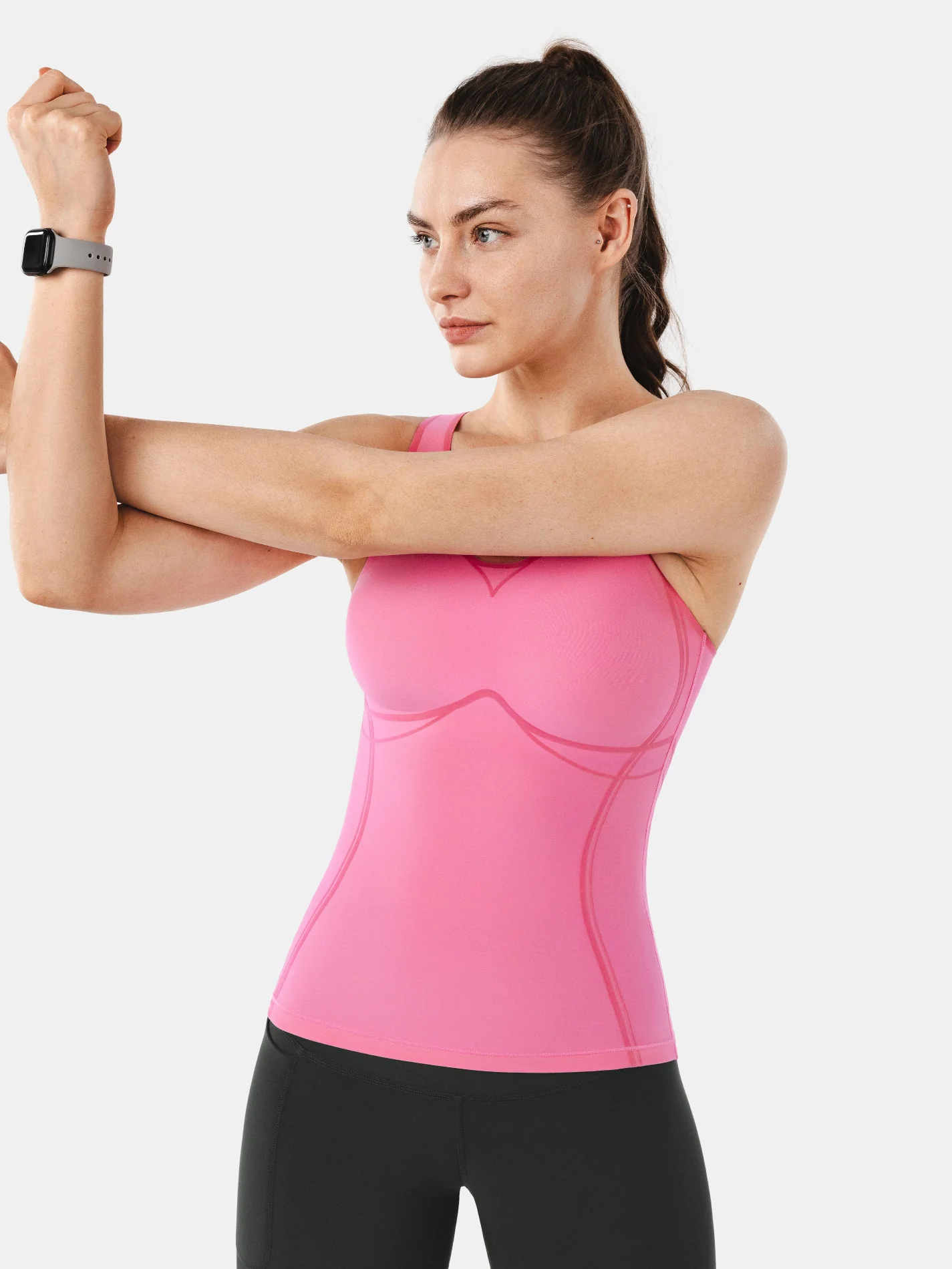 Body Sculpt Long Bra Tank, A-D Cups - Image 31