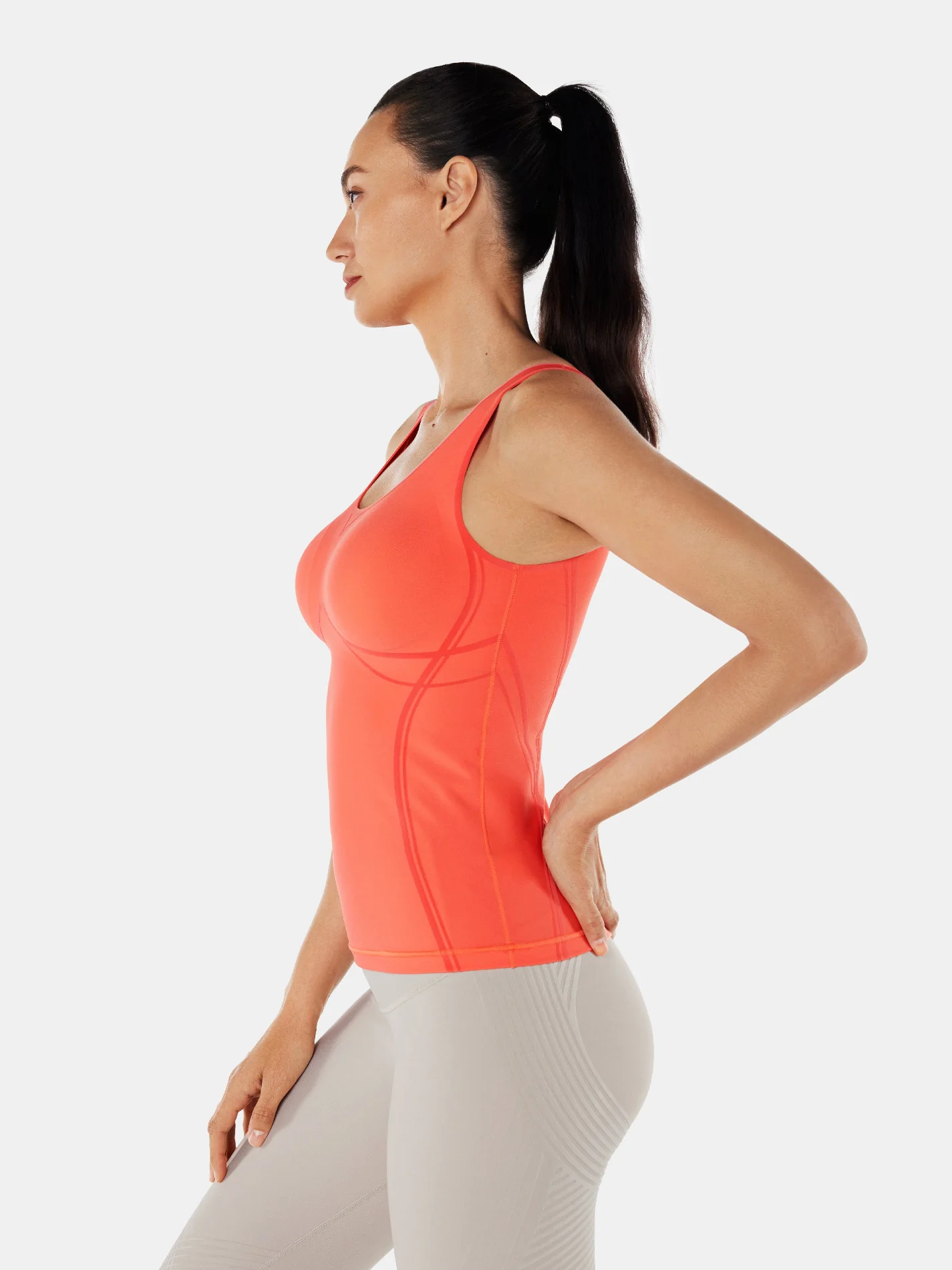 Body Sculpt Long Bra Tank, A-D Cups - Image 38