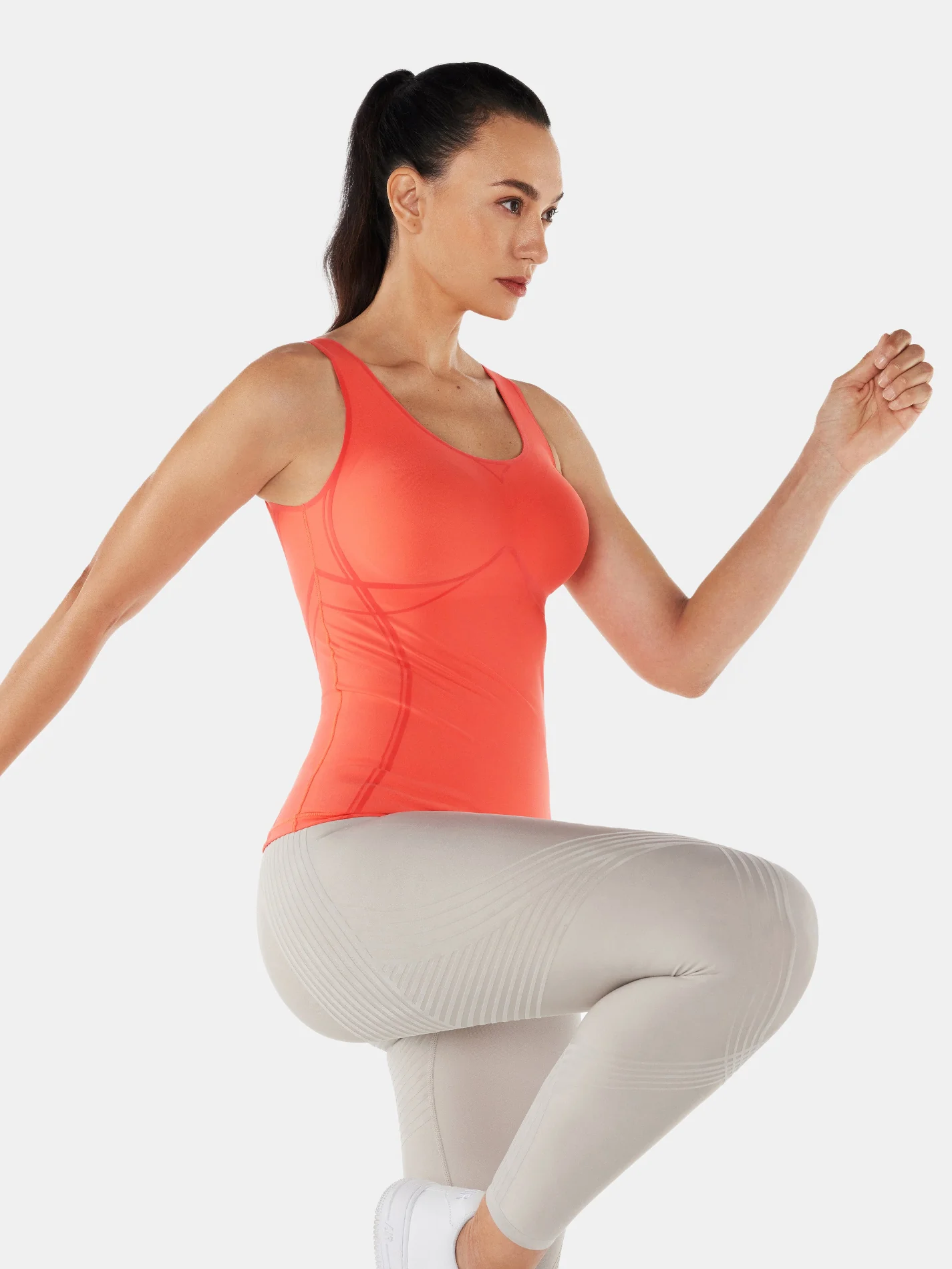 Body Sculpt Long Bra Tank, A-D Cups - Image 40