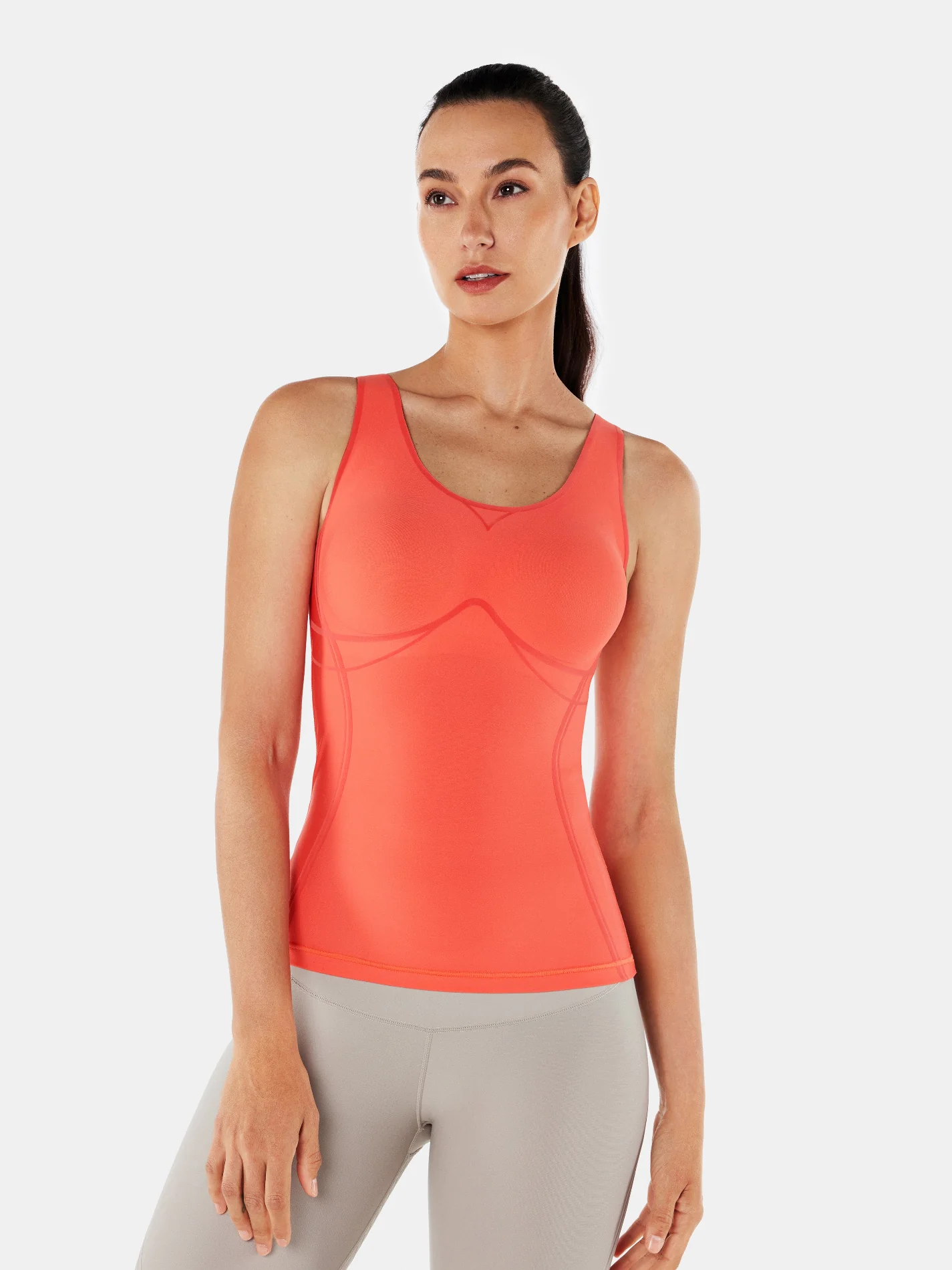 Body Sculpt Long Bra Tank, A-D Cups - Image 41