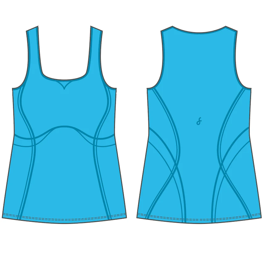 Body Sculpt Long Bra Tank, A-D Cups - Image 43