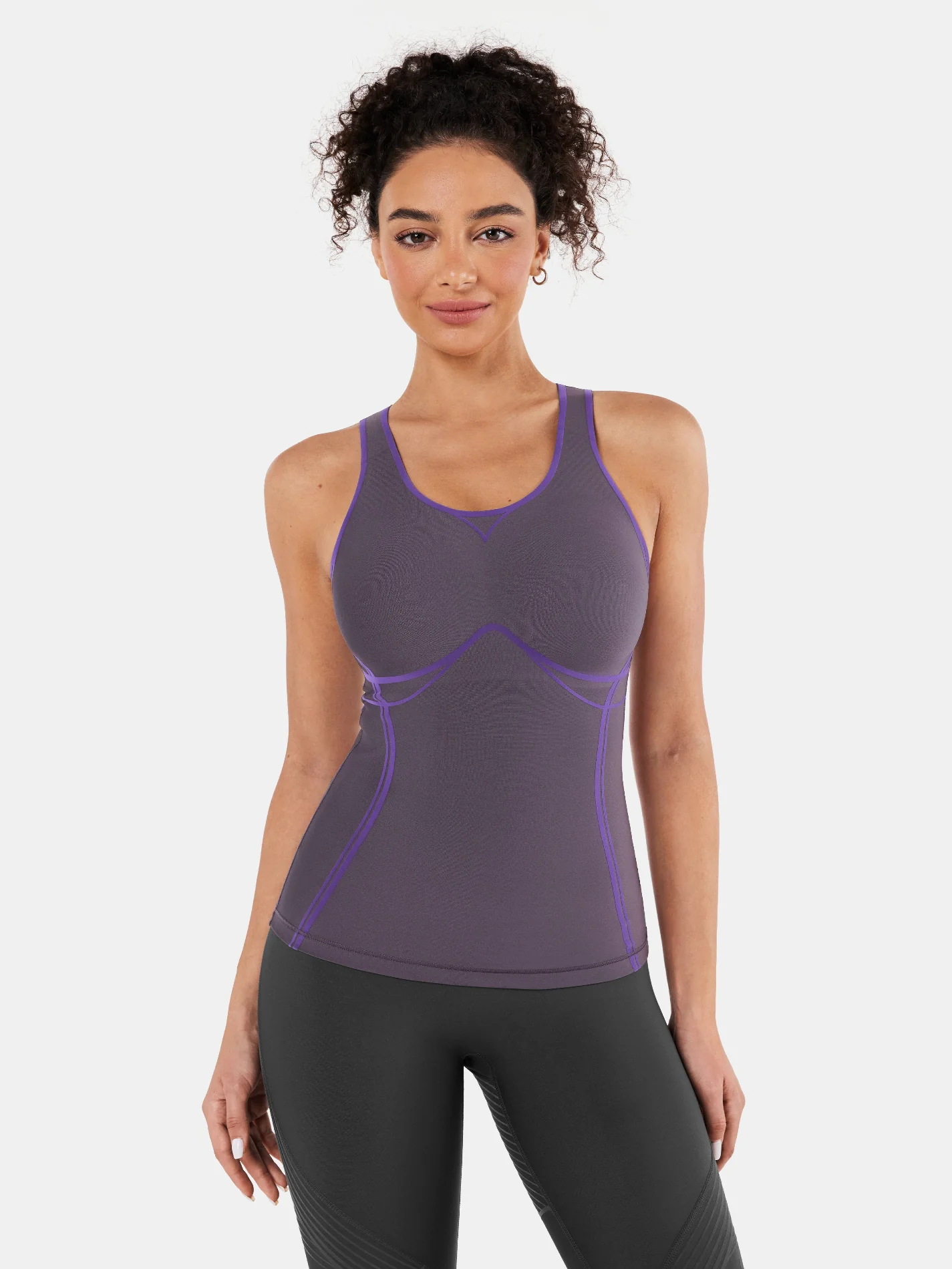 Body Sculpt Long Bra Tank, A-D Cups - Image 50