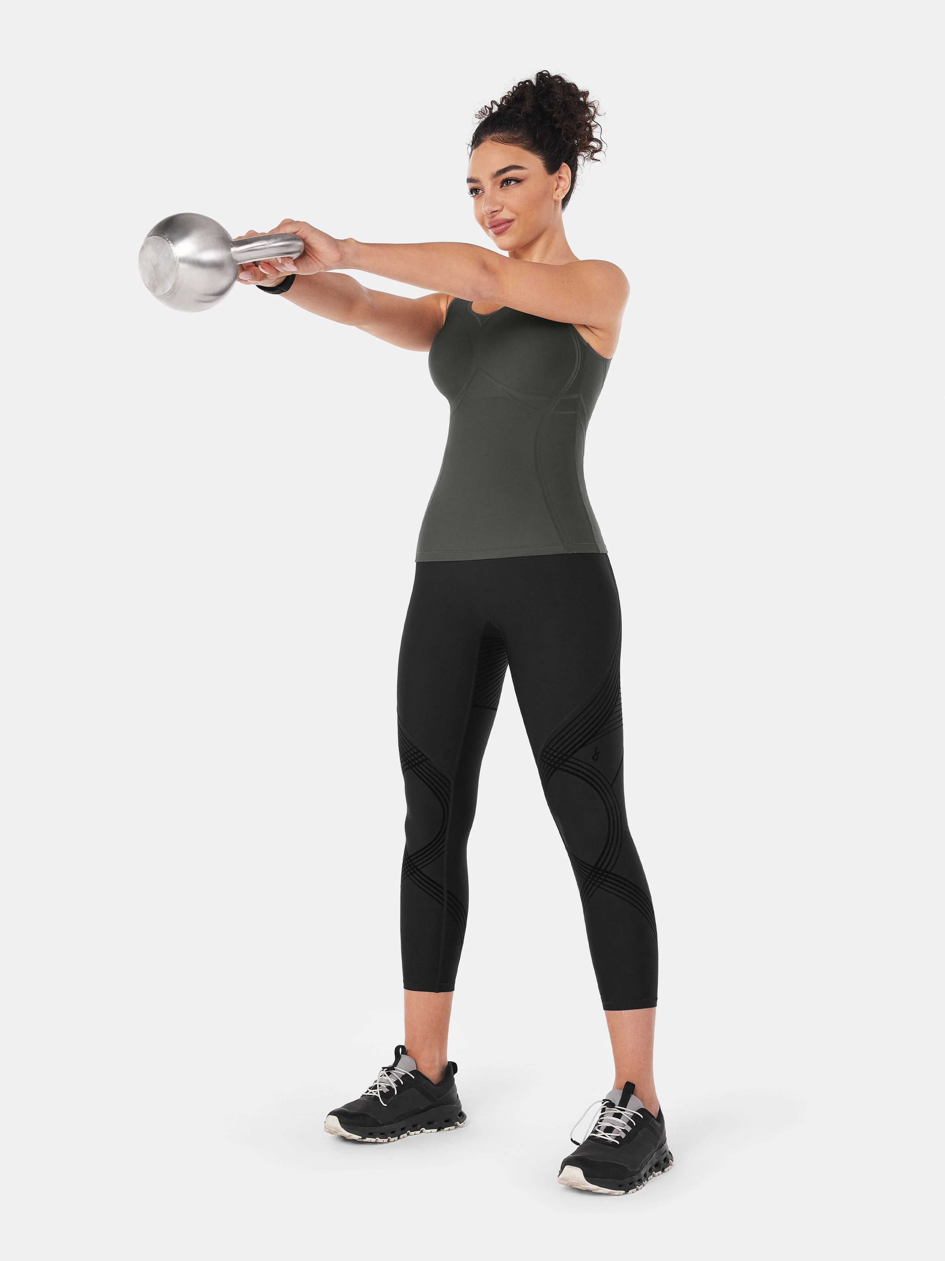 Body Sculpt Long Bra Tank, A-D Cups - Image 65