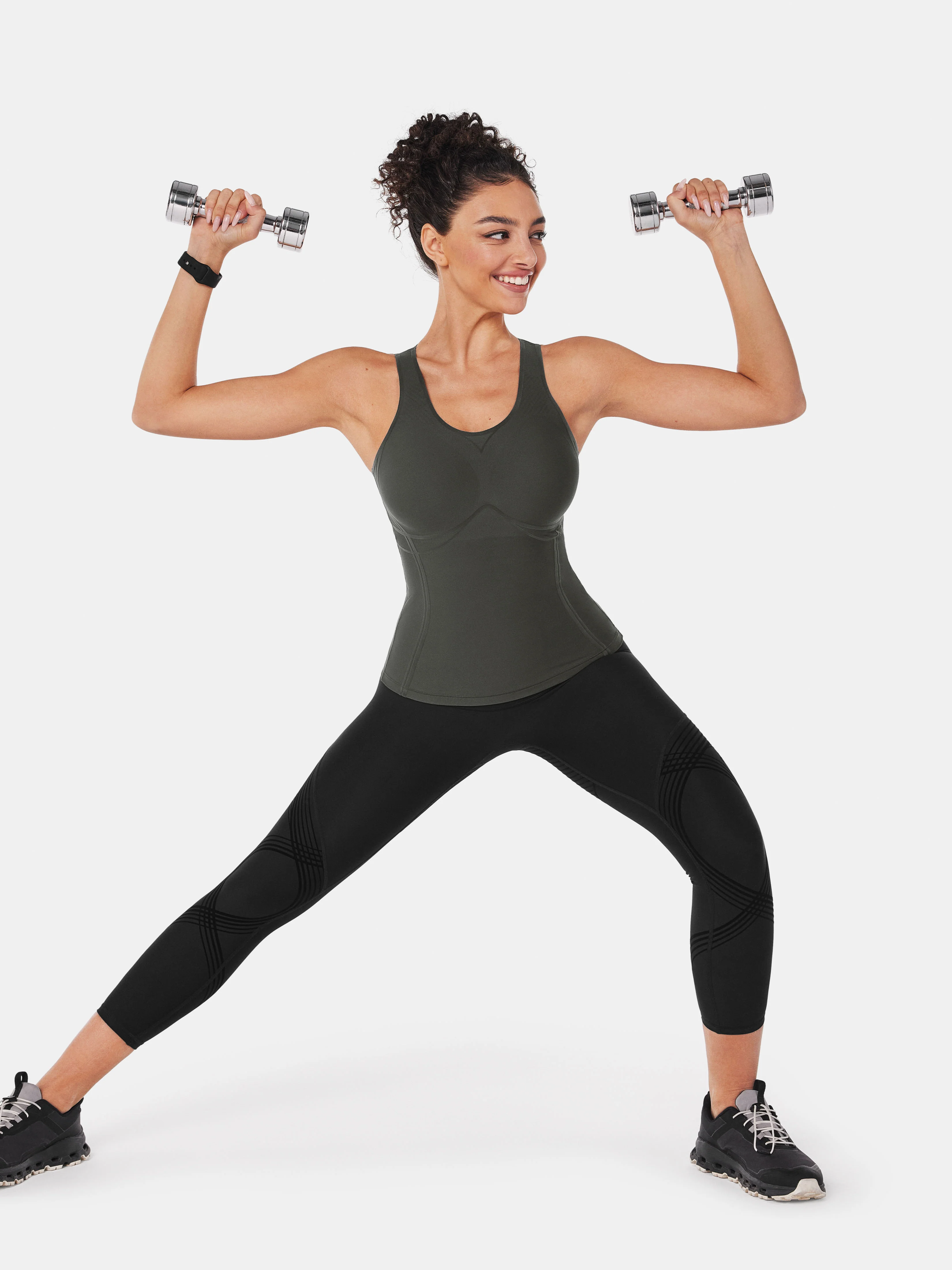 Body Sculpt Long Bra Tank, A-D Cups - Image 68