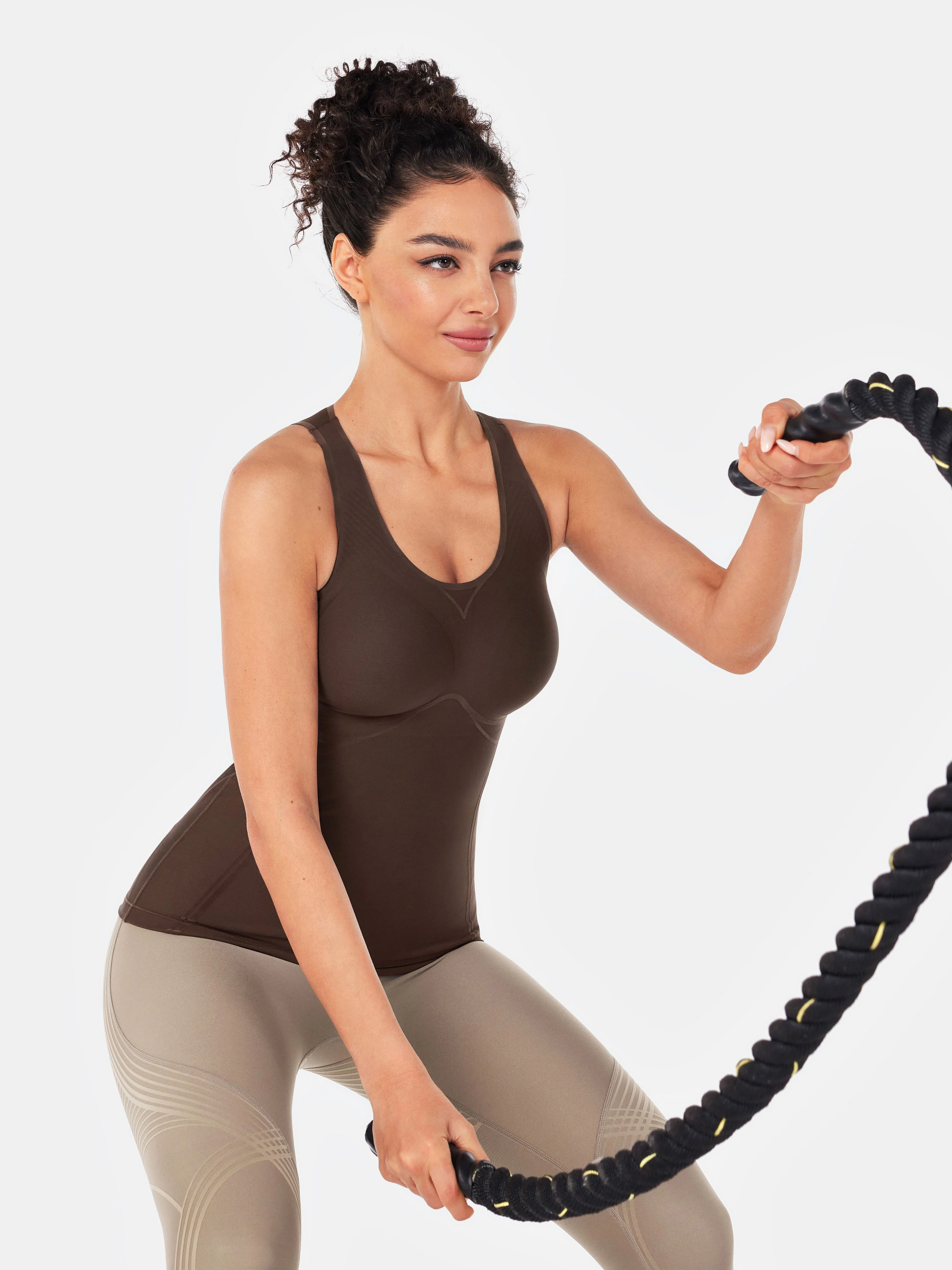Body Sculpt Long Bra Tank, A-D Cups - Image 73