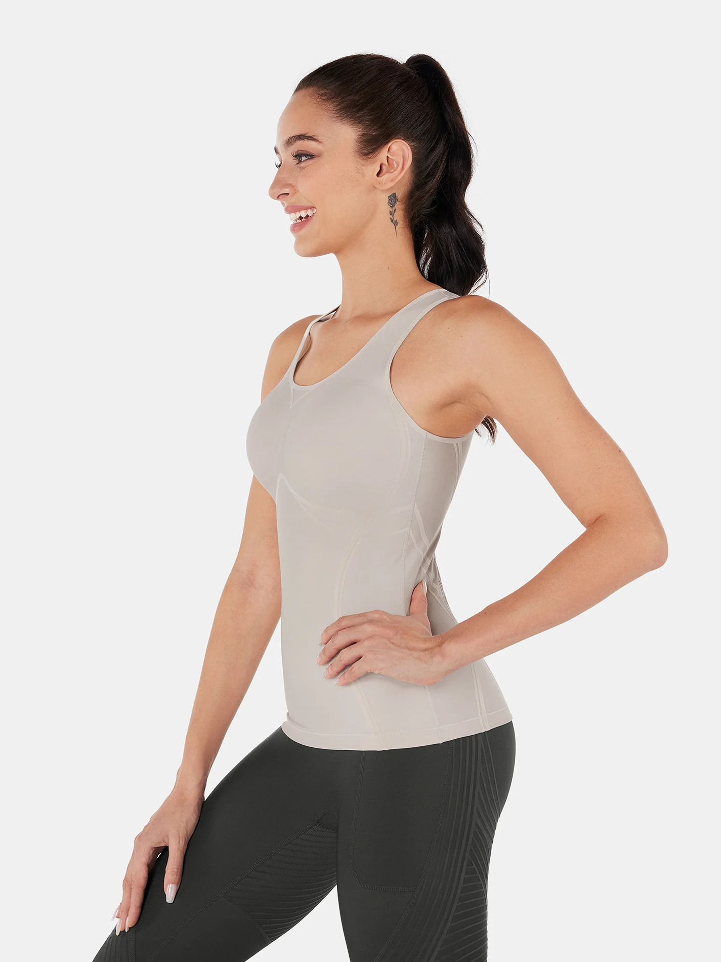 Body Sculpt Long Bra Tank, A-D Cups - Image 84