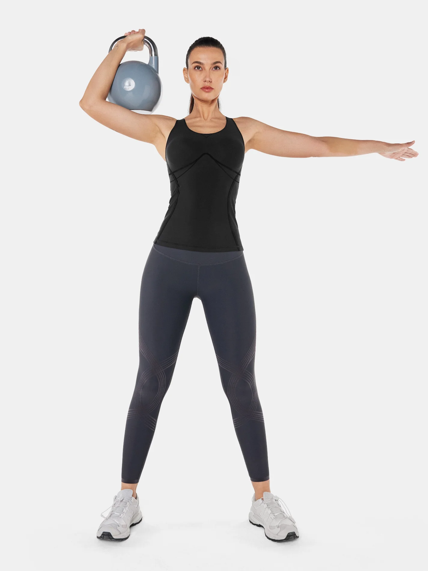 Body Sculpt Long Bra Tank, A-D Cups - Image 7