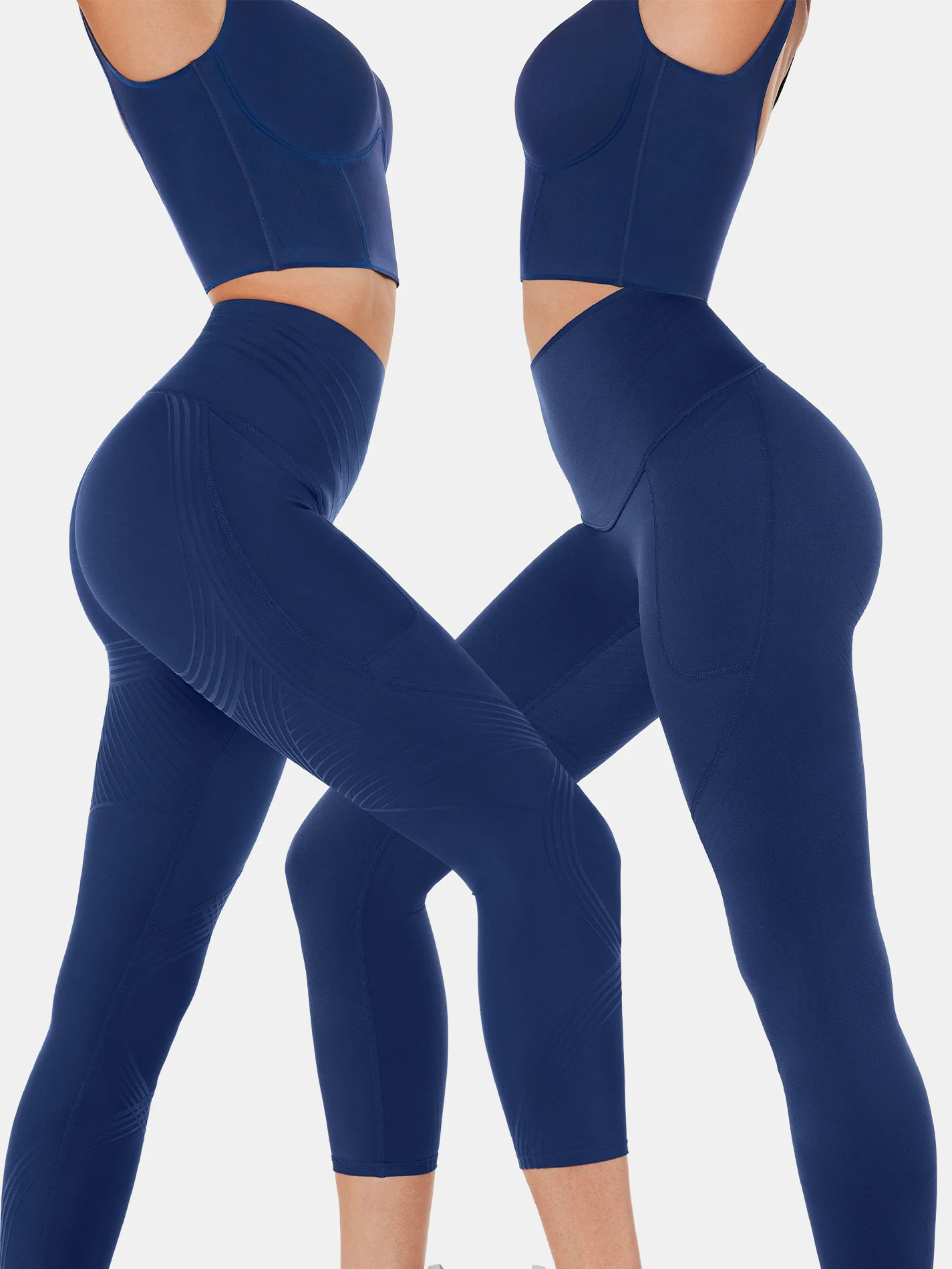 Body Sculpt Side Pocket 7/8 Leggings 2.0 (Reversible Wear) - Image 50