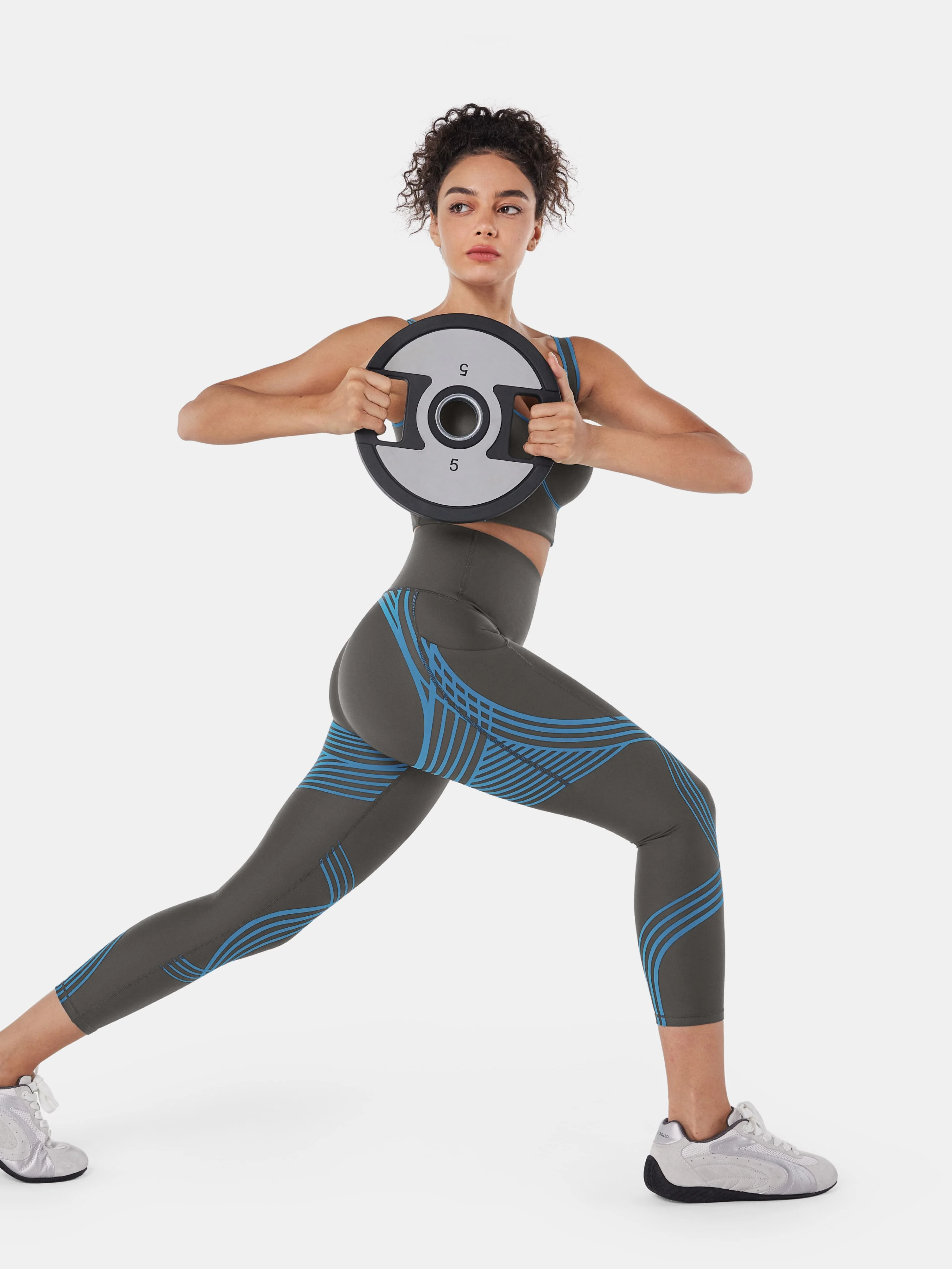 Body Sculpt Side Pocket 7/8 Leggings - Image 3