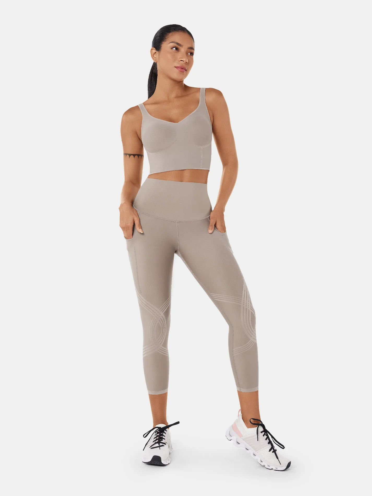 Body Sculpt Side Pocket 7/8 Leggings - Image 5