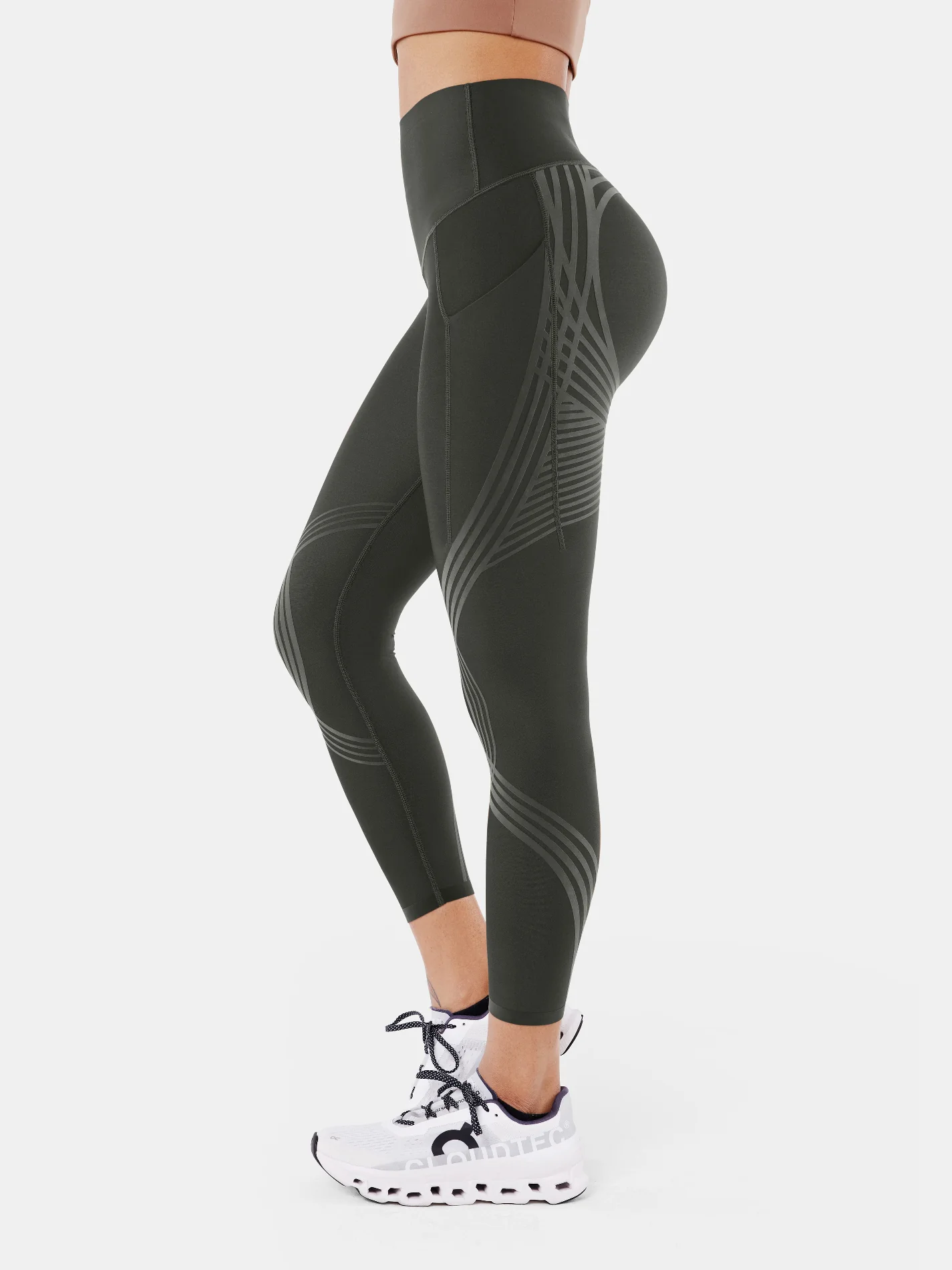 Body Sculpt Side Pocket 7/8 Leggings - Image 50