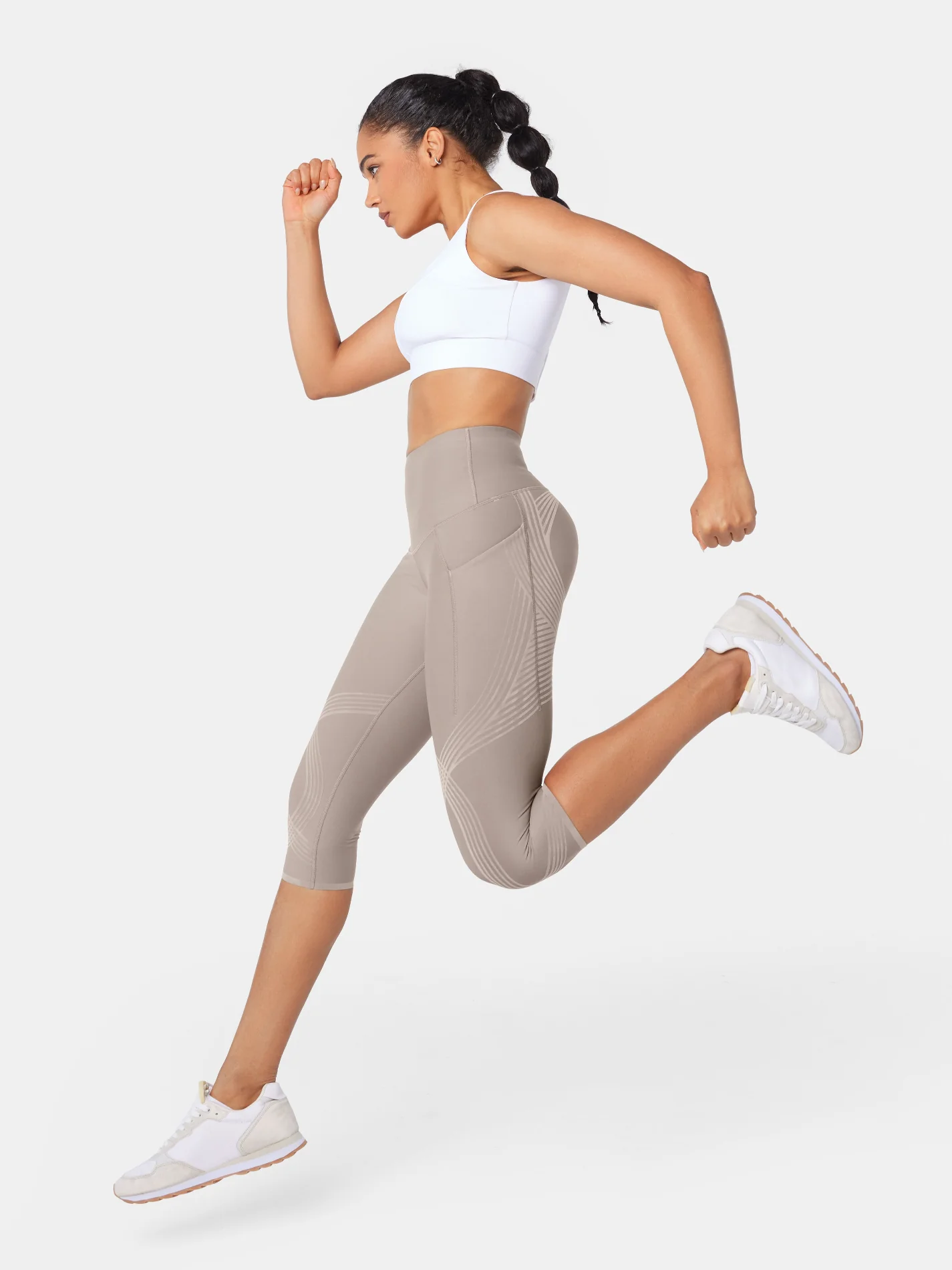 Body Sculpt Side Pocket Capri Leggings - Image 15