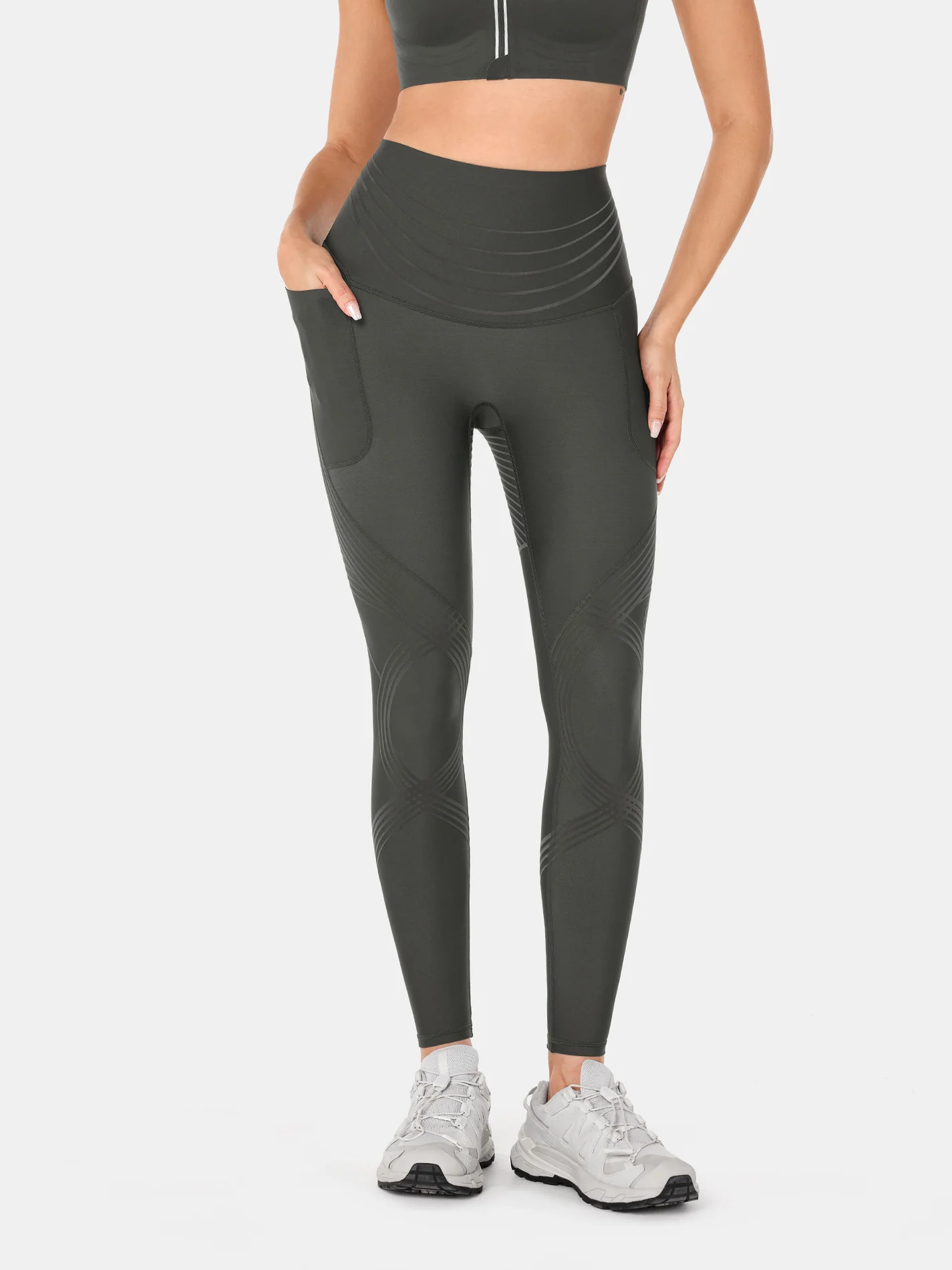 Body Sculpt Side Pocket Leggings 2.0 (Reversible Wear) - Image 46
