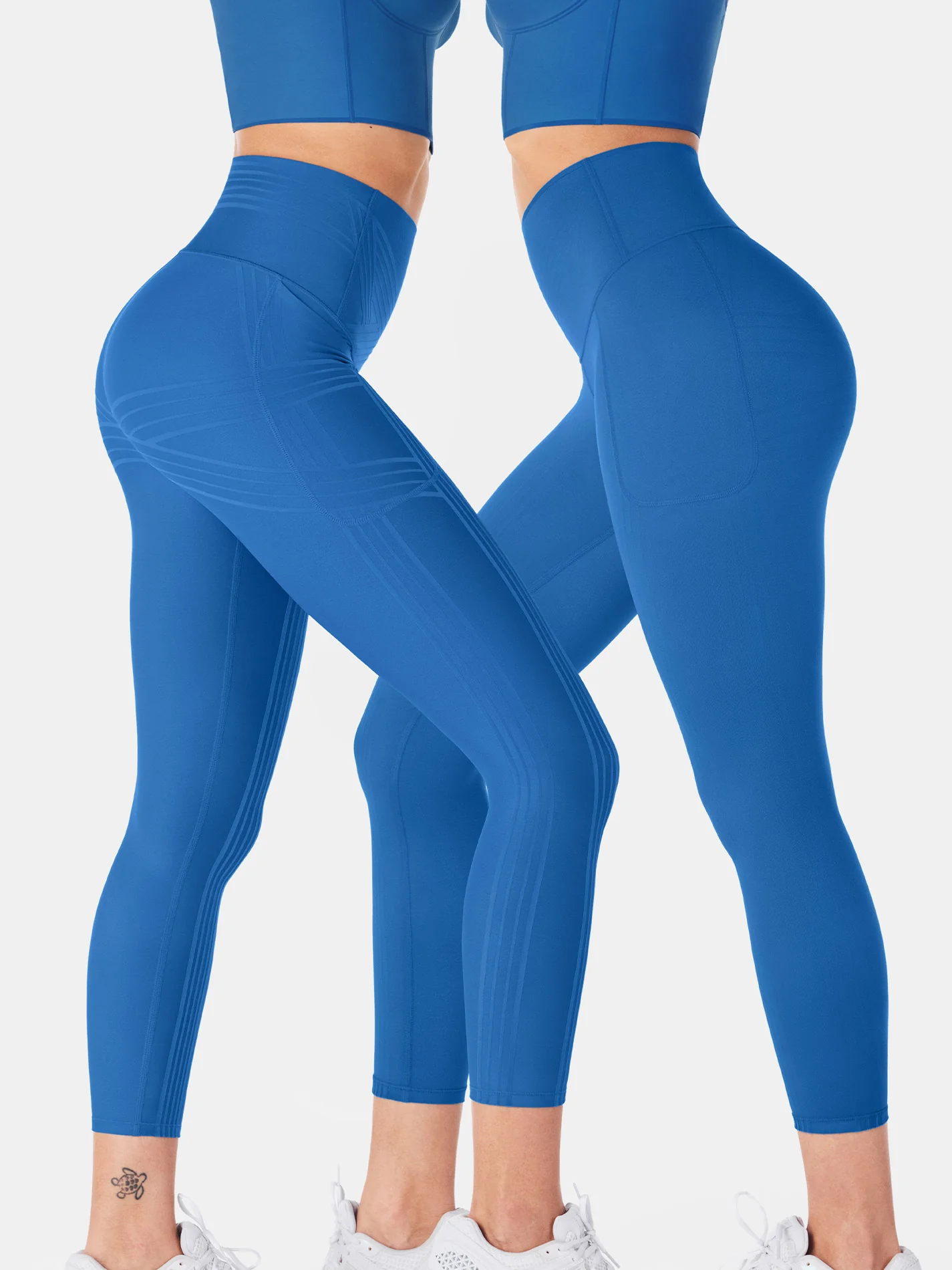 PowerBand Resistance 7/8 Leggings (Reversible Wear) - Image 84